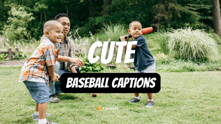Cute Baseball Captions for Instagram